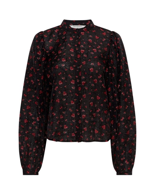 Nancy Shirt Aop Syrah Flower