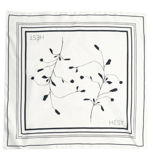 Hovedbilde Black Twig Scarf Small White Alyssum 