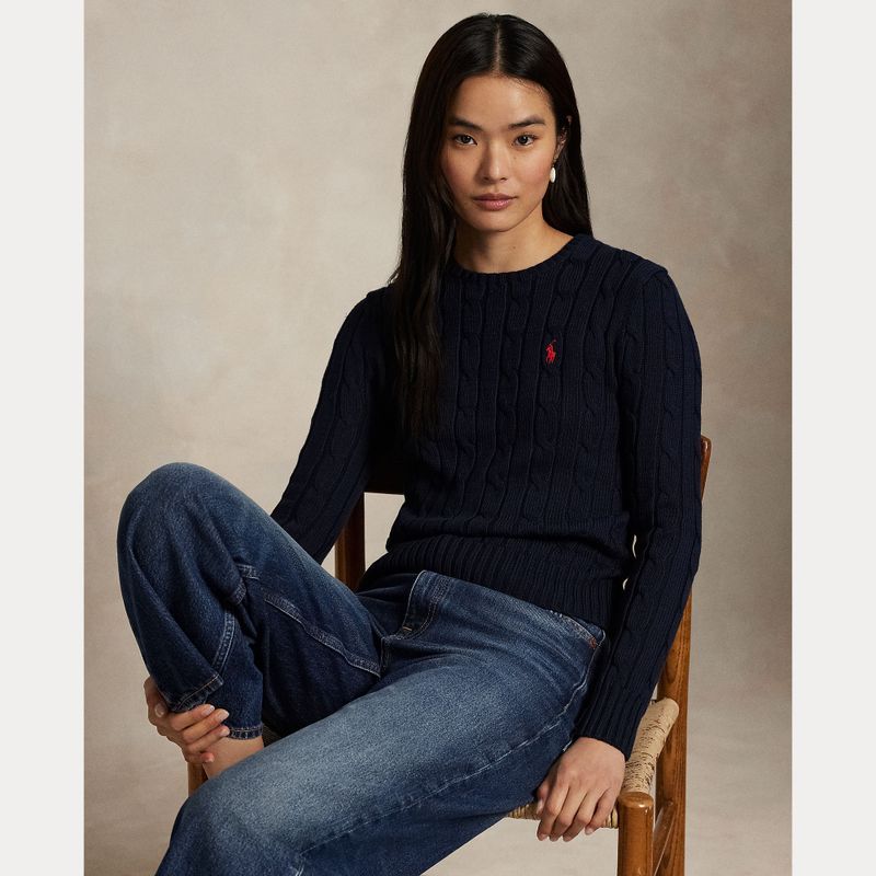 Julianna Long Sleeve Pullover Hunter Navy 