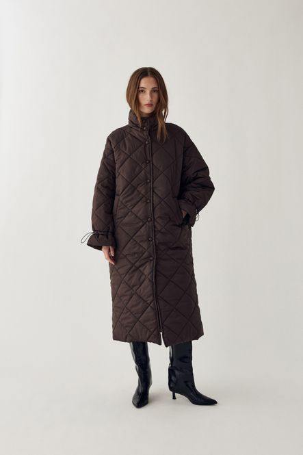 Hovedbilde Maude Coat Chocolate 