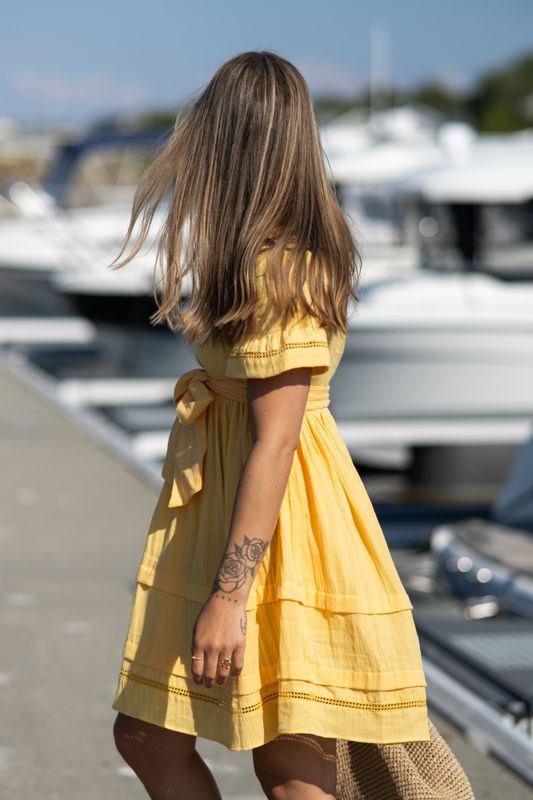 Hamilton Short Dress Cornsilk 