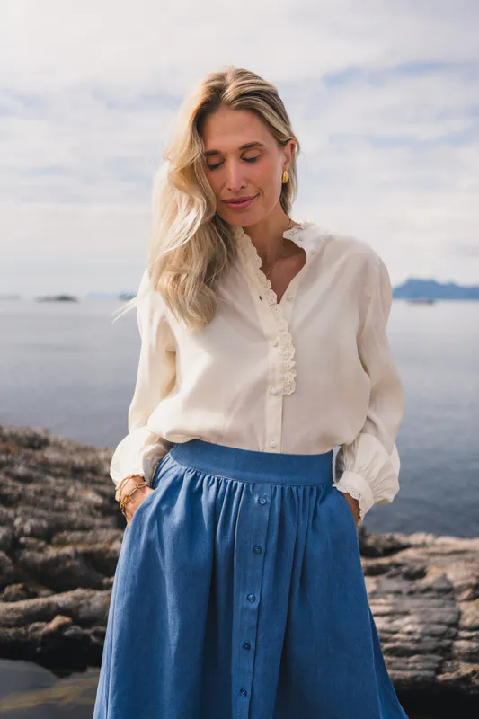 Olivie Shirt Turtledove