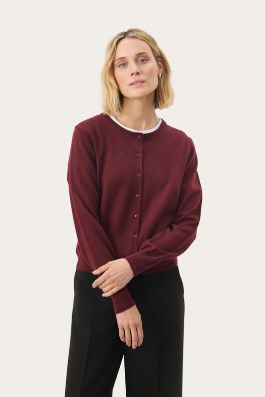 Noelani Cardigan Tawny Port 