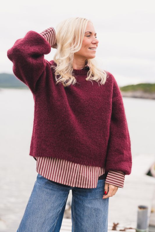 Thea Amalie Pullover Choco Truffle 