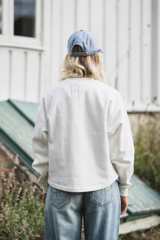 Gabriela Sweatshirt White Alyssum 