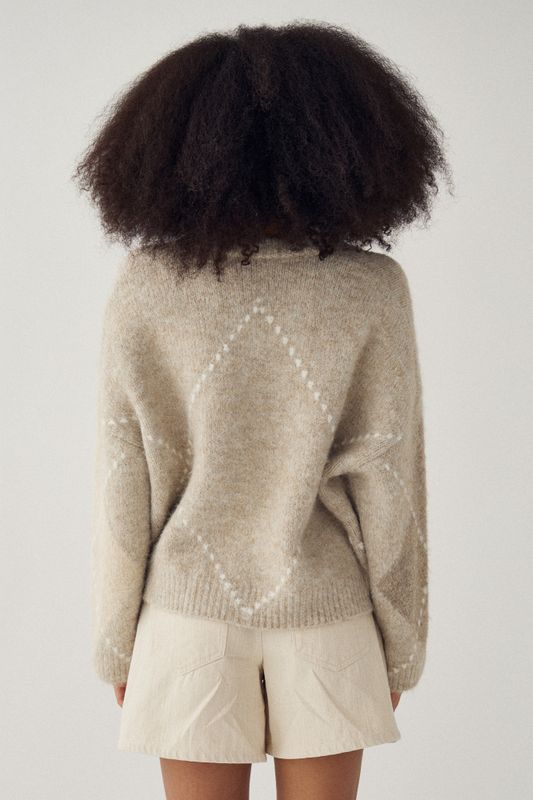 Lai Knit Beige Mix 