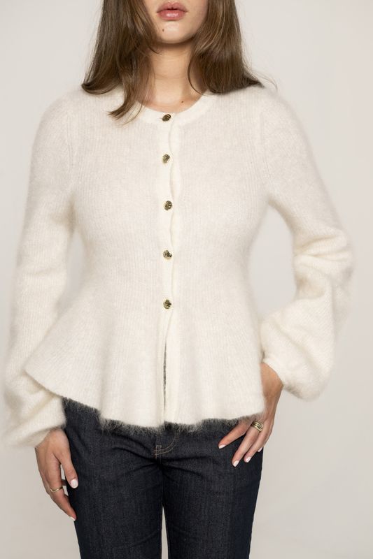 Vanessa Cardigan Cloudwhite 