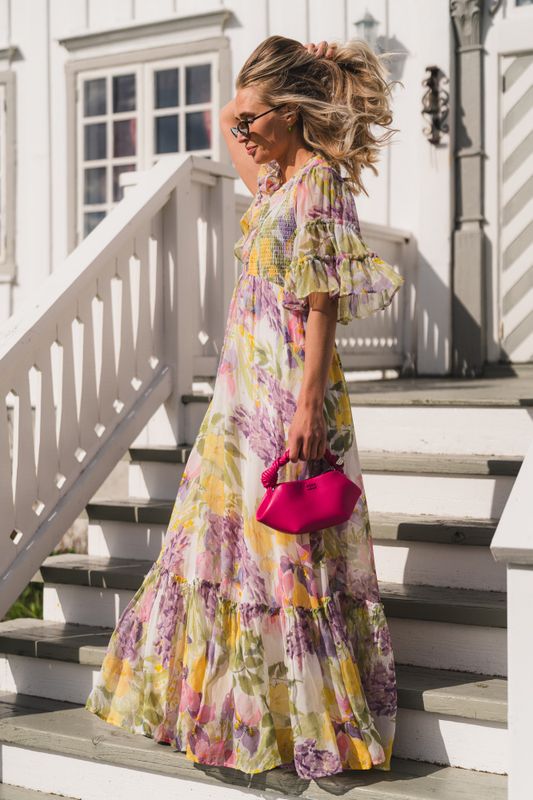 Organza Smocking Dress Springfield 