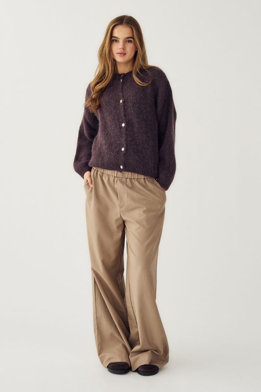 Kae Knit Cardigan Chocolate 