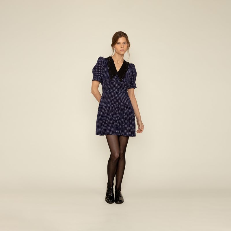 Gabby Dots Blue 