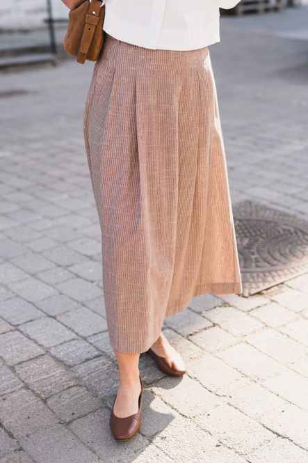Hovedbilde Jiho Anya Pleat Skirt Brown 