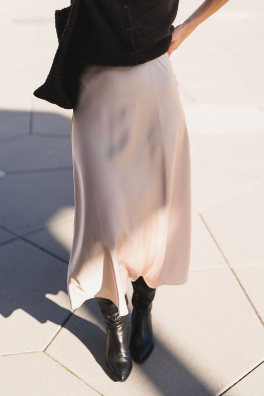 Bovary Skirt Champagne