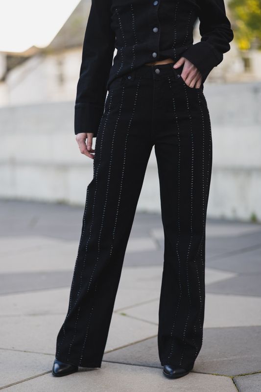 Luca Embellished Black 