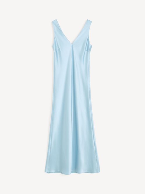 Hovedbilde Levita Satin Maxi Dress Dream Blue 