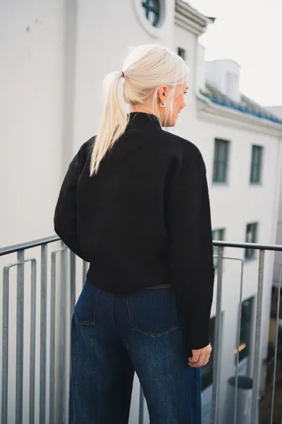 Hovedbilde Paulina Knit Blouse Black 