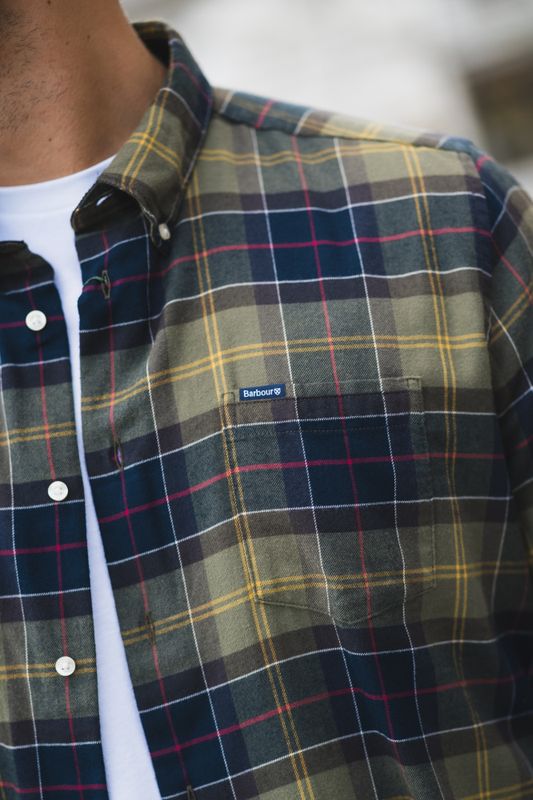 Fortrose Tailored Tartan Shirt Classic Tartan 