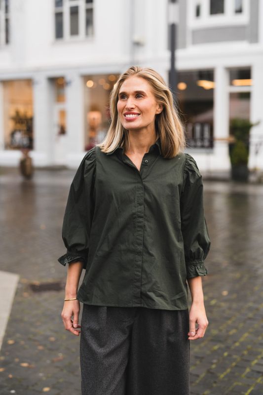 Amy Shirt Moss Green