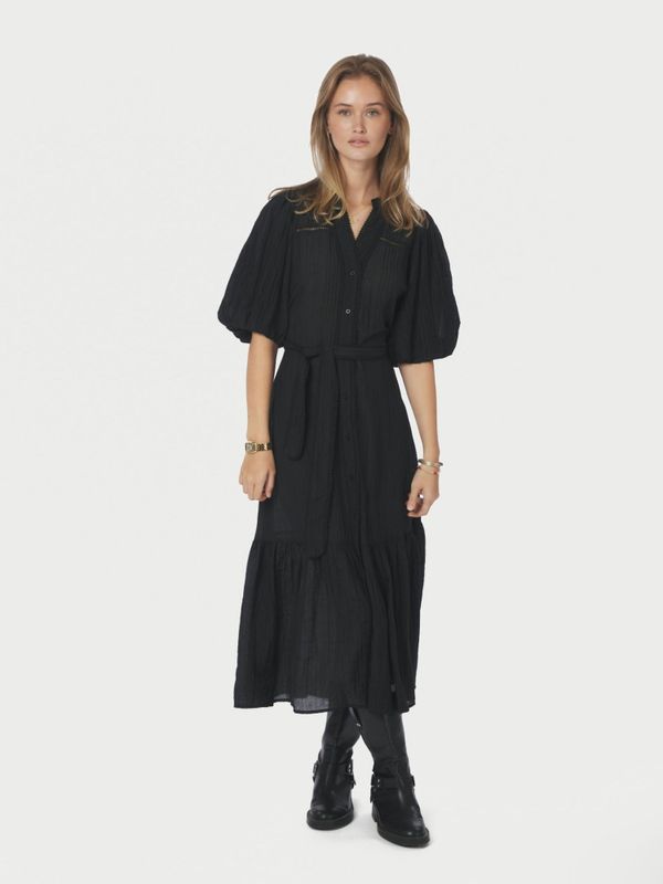 Margarita Crepe Dress Black 