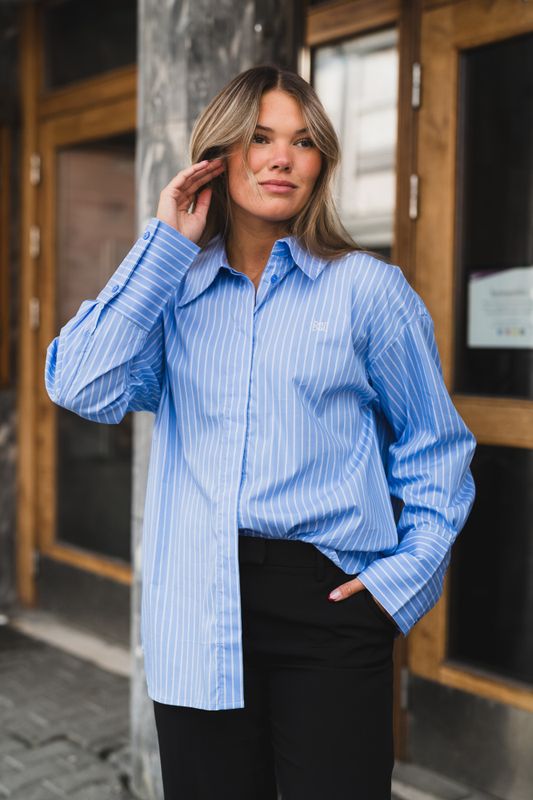 Aeris Shirt Blue Stripe 