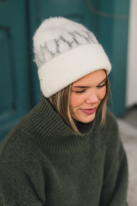 Hovedbilde Gera Beanie Offwhite 