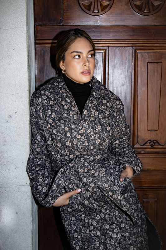 Sheila Jacket Beige Botanic