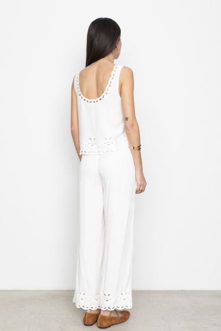 Hovedbilde Everly Trouser White 