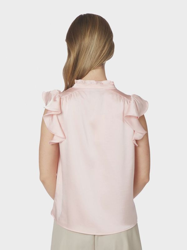 Stella Heavy Sateen Blouse Light Pink 