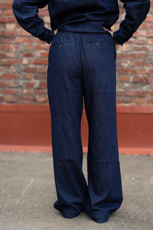 Sarana Pants Rinse Blue Denim 