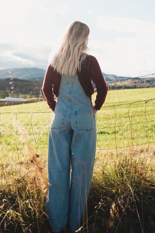 XL Overalls Invested Indigo Light Wash