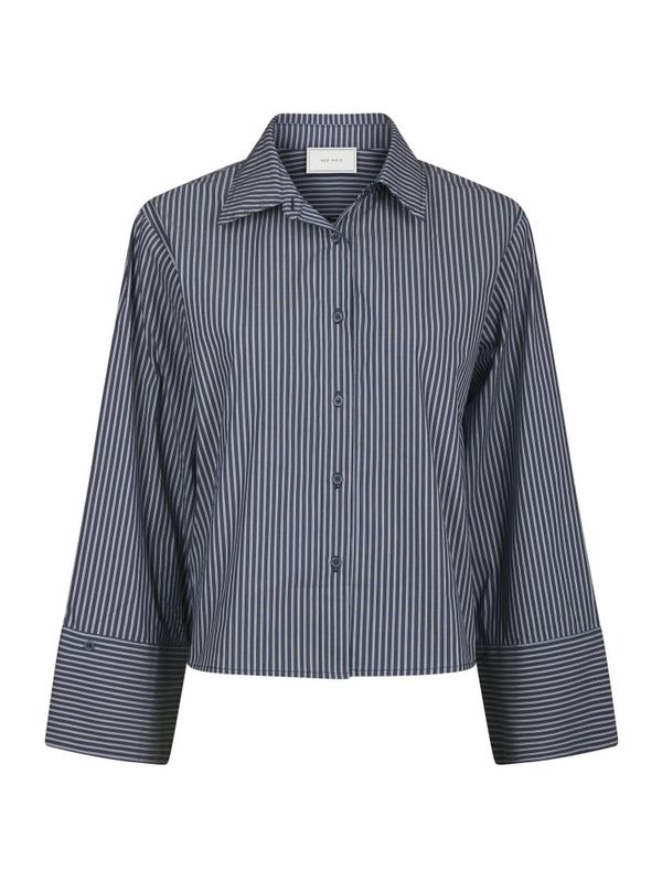Jaylin Stripe Shirt Dark Navy