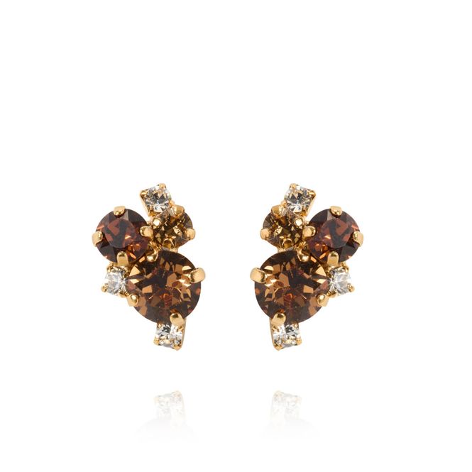 Hovedbilde Molly Earrings Gold Topaz Combo 