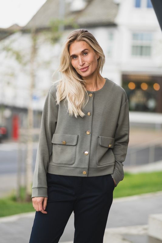Gida Vincent Jacket Mulled Basil 