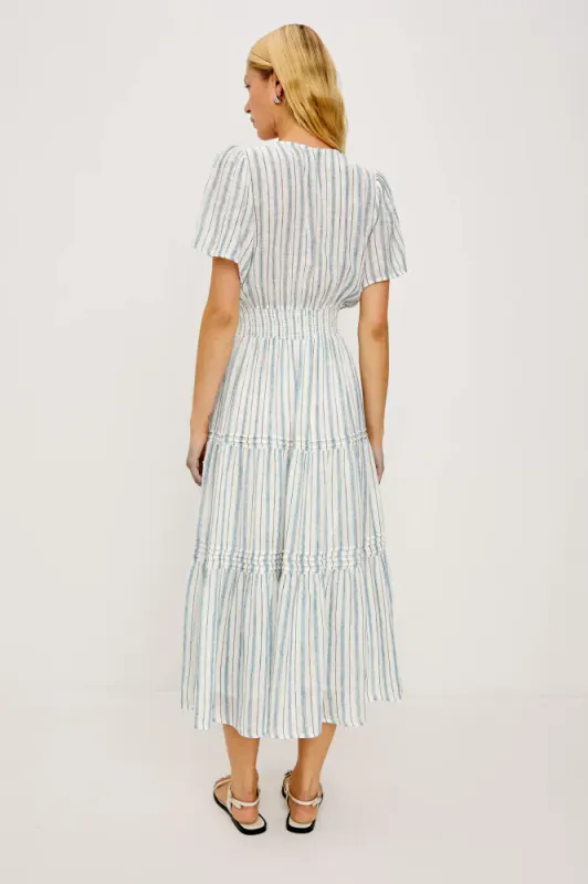Cannes Dress Windward Stripe