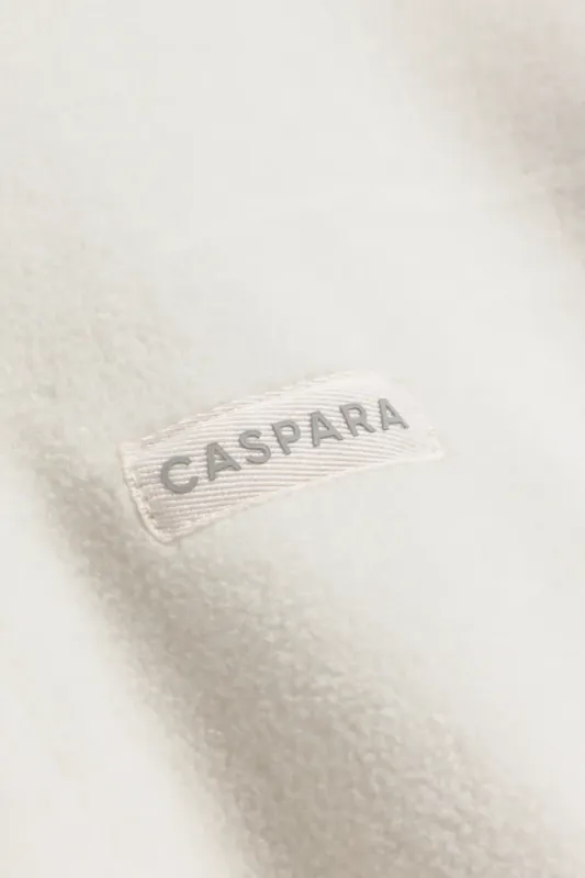 W. Polar Fleece Half-Snap Pullover Creme 