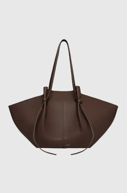 Hovedbilde Large Mochi Pebble Grain Leather Espresso 