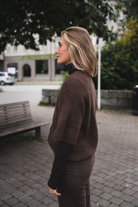 Bondie Hope 2/4 Cardigan Hot Fudge 