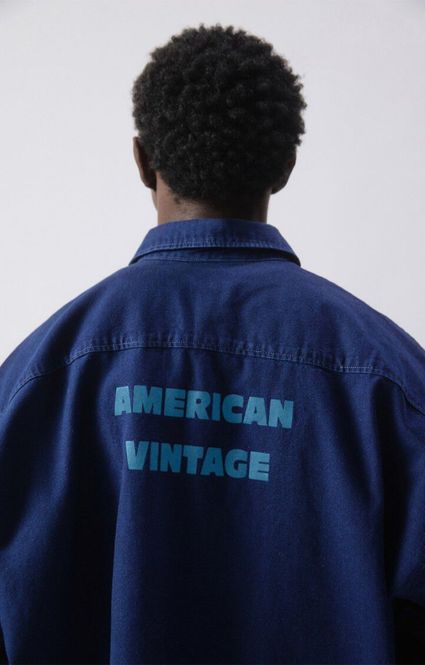 Hovedbilde Comow Shirt Raw Blue 