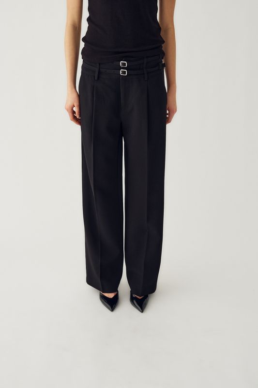 Darryl HW Pants Black 