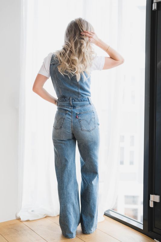 Denim Vest Wide Leg Jumpsuit Own It 