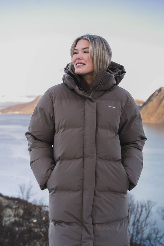 Glittertind Down Jacket Taupe 