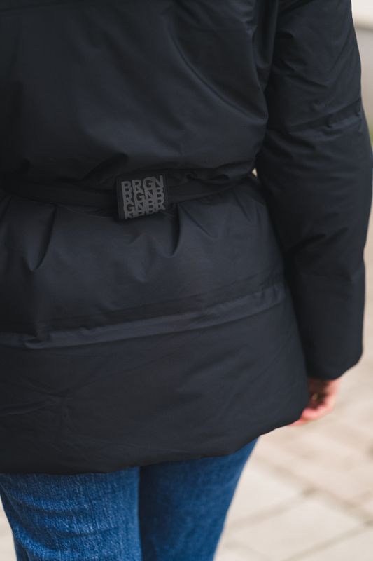 Nysne Down Puffer New Black 