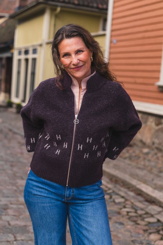Martha Jacket Short Potent Purple