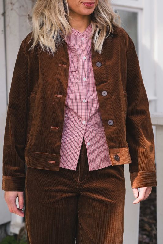 Constanze Jacket Downtown Brown 