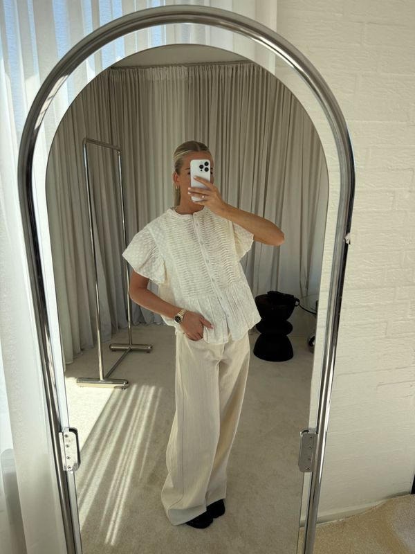Loulou Blouse White 