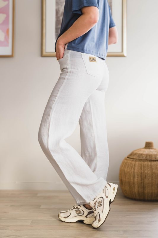 Culotte Linen Summer White 