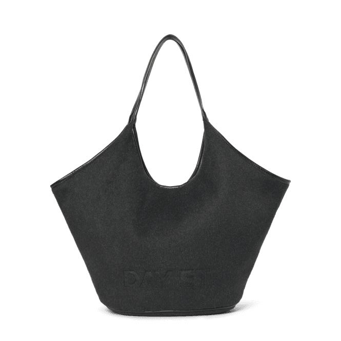 Hovedbilde Day Woolen Shoulder Bag Dark Grey Melange 