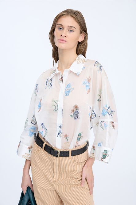 Hovedbilde Nilsa Shirt Ivory 