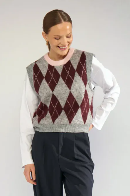 Hovedbilde Nutikla Vest Medium Grey Melange 