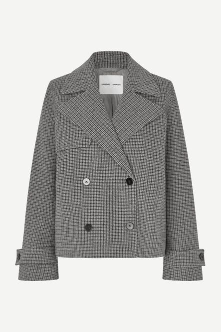 Hovedbilde Samarta Jacket 15771 Grey Melange Check 