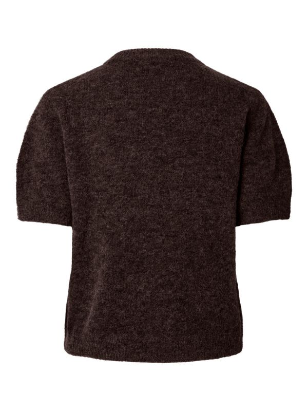 Johi SS Wool Blend Pullover Coffee Bean 